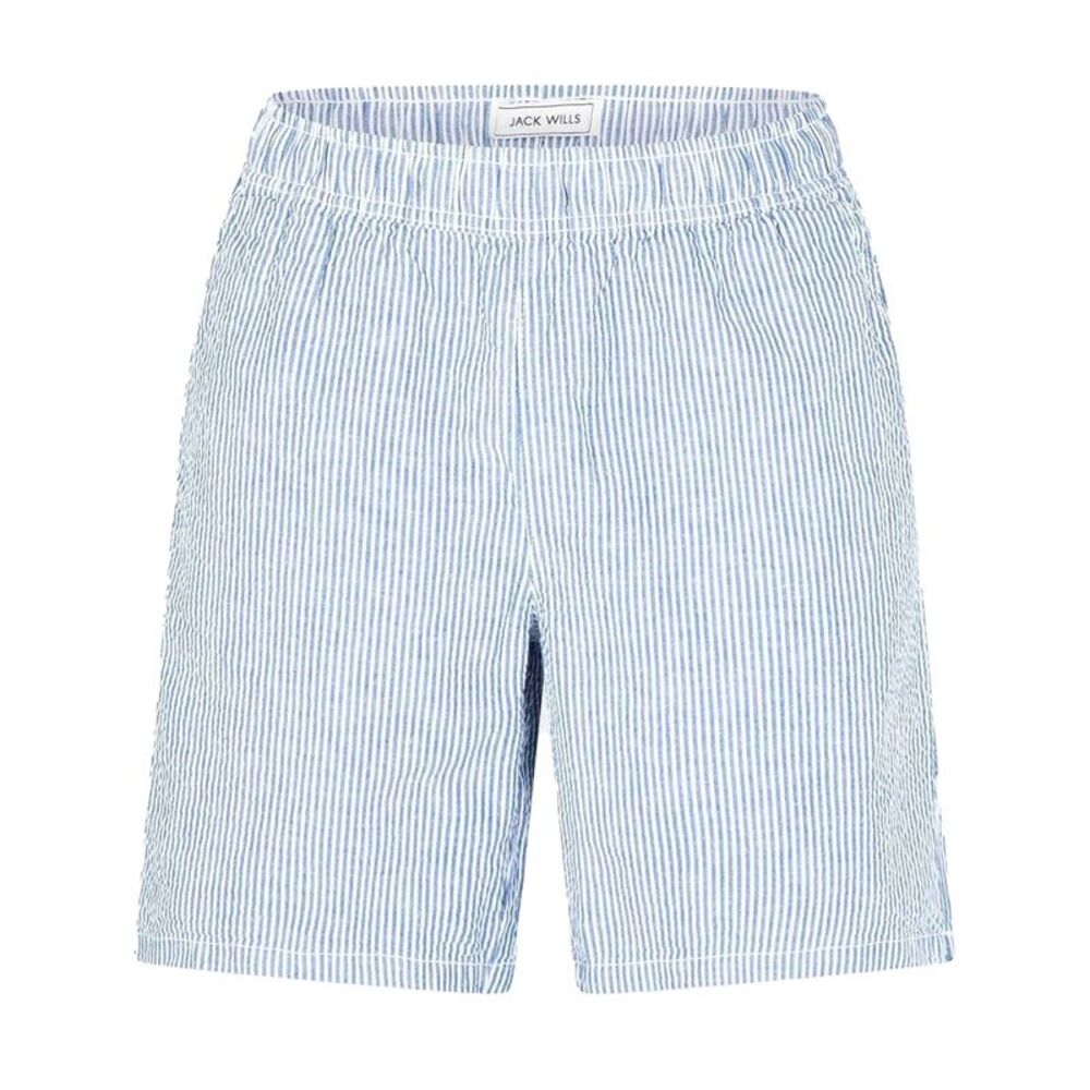 Jack Wills Womens/Ladies Striped Relaxed Fit Chino Shorts / Blue